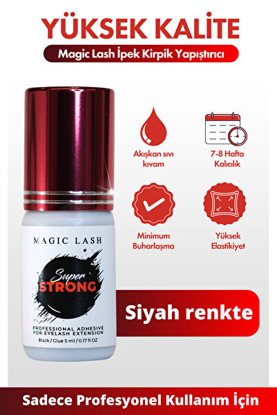 Magic Lash Super Strong Güçlü İpek Kirpik Yapıştırıcı 2 Saniye