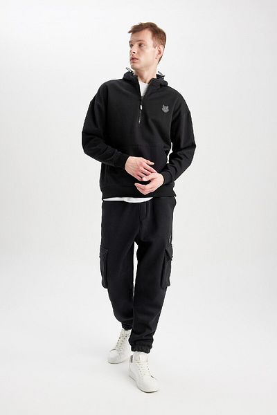 DeFacto Oversize Cargo Pocket tepláky - Široká noha B8130Ax23Cw