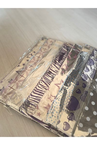 PİKPAK Mantanlı 40X60 cm 100 Pieces Metalized Bag Gifting Package