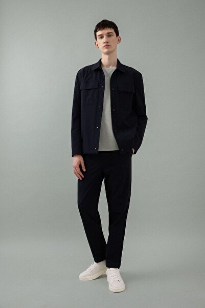 DeFacto Jogger Düz Paça Her Yöne Esneyen Yazlık Kumaş Pantolon B6551ax24sp