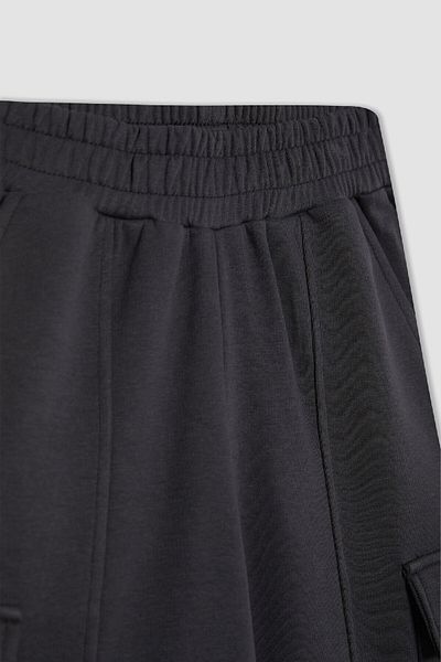 DeFacto Girl's Wide Leg Cargo Sweatpants - B6402A824Sp