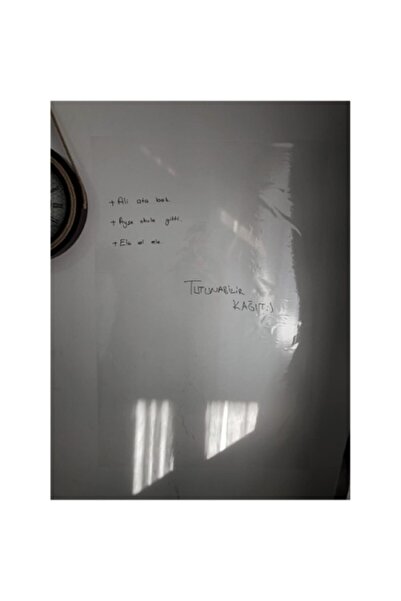 ForWhat Adhesive Transparent Wall Board Film with Writing on It Above 45X300Cm for Office Home Office Decor