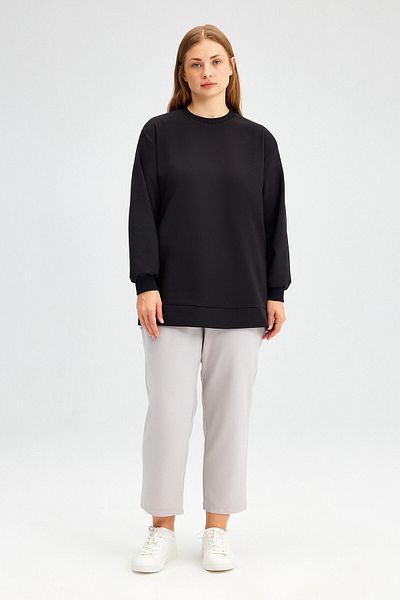 Touché Privé ZIPPERED CREPE TUNIC