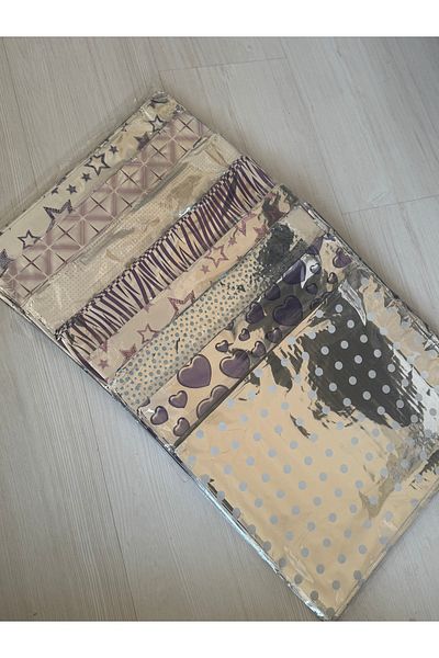 PİKPAK Mantanlı 40X60 cm 100 Pieces Metalized Bag Gifting Package