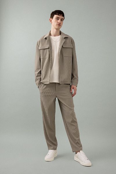 DeFacto All Direction Stretching Tapered Fit Trousers - Straight Leg B6584Ax24Sp