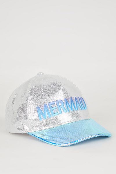 DeFacto Girls Embroidered Gabardine Baseball Basketball Hat B7602A824SM
