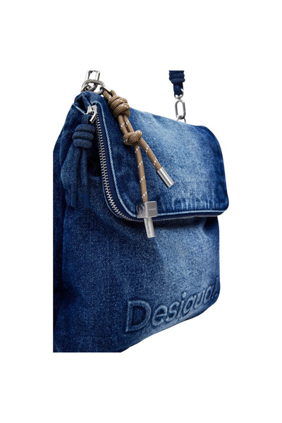 Desigual Rucsac Desigual Half Logo Denim 9L - 25SAKD05-5053