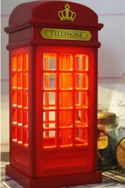 CİYU TİCARET Telefon kulubesi ingiliz telefon kulubesi dekoratif süs hediyelik