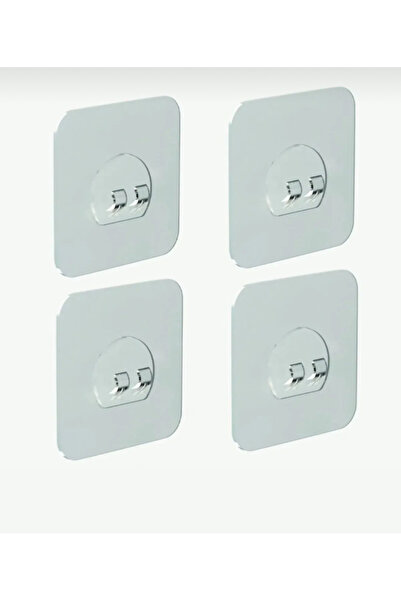 Rembox 4 bucăți de umerașe adezive puternice - autocolant adeziv ultra puternic - umeraș de bucătărie pentru baie impermeabil