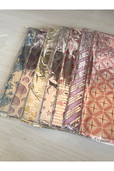 PİKPAK Hediye Paketi Metalize Poşet Kendinden Yapışkanlı Bantlı 25x35 Cm 100’lü