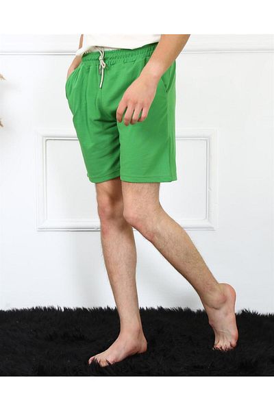 modaserdem Mdsrdm Ανδρικό Lacoste Pistachio Green Σορτς-100% Βαμβάκι