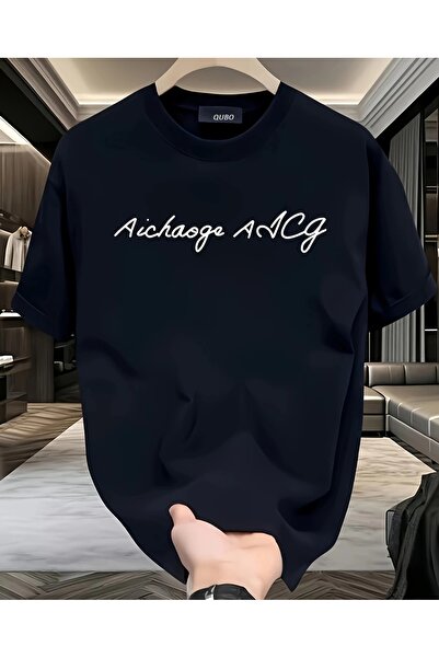 qubo sportswear & company qubo Unisex Oversize εμπριμέ βαμβακερό λαιμόκοψη κο...