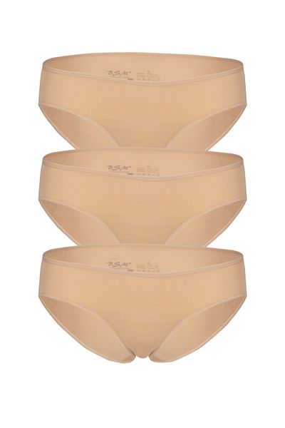 BSM Γυναικεία Modal 3-Pece Bikini Panties 48333