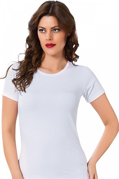 modaserdem Mdsrdm Women's Short Sleeve Bodysuit-90% Cotton