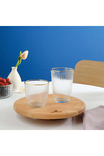 Karaca Charm 6 Piece Tumbler Glass Set, 295ml