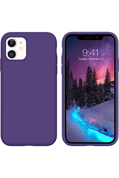 izzytech حافظة هاتف بشعار آيفون 11، حافظة رفيعة من مطاط السيليكون الناعم مضاد...