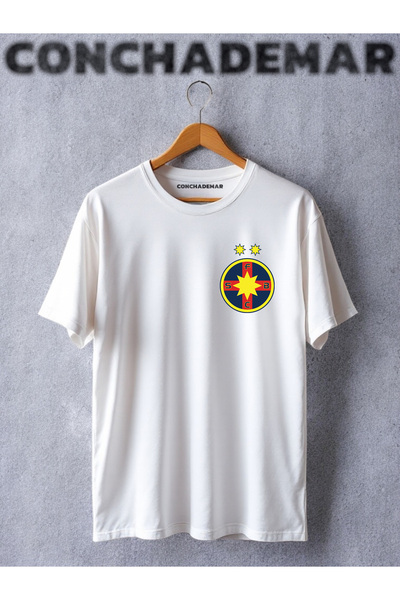 Vordevia Тениска с щампа FCSB Romania Oversize