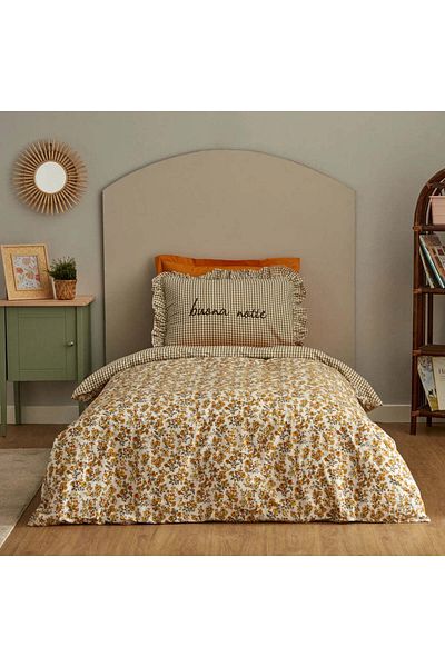 Karaca Home Young Buona Notte Set de husă de pilotă, 100% bumbac