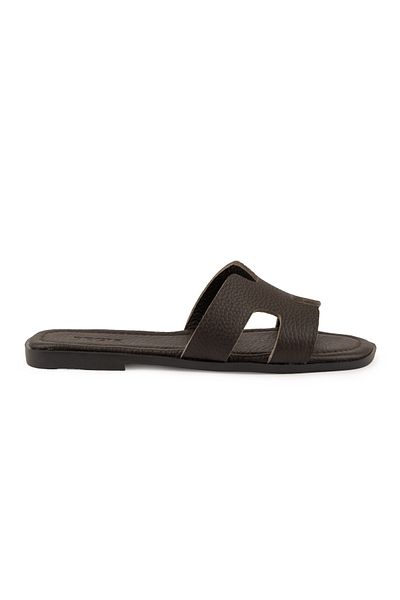 Pegia Papuci din piele pentru femei Vibe 215540