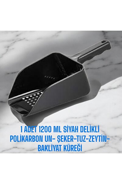 GastroPlast 1 ADET 1200 ML , DELIKLI,KIRILMAZ,ÇİZİLMEZ, POLİKARBON  PLASTİK K...