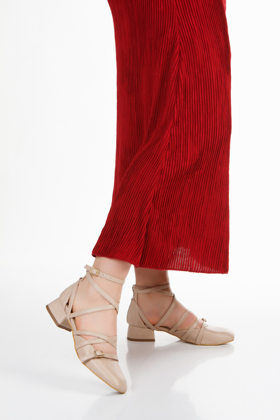 UYG Jangıl Seri Günlük Kullanım Alçak Topuklu Kadın Ayakkabı