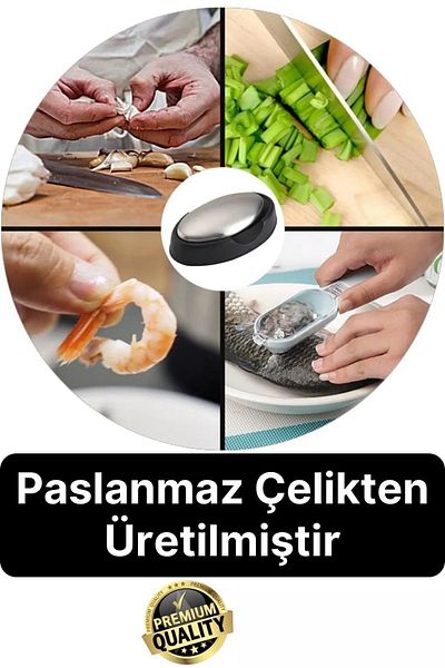 Vezir Aksesuar Stainless Steel Soap - Say Goodbye to Bad Odors on Your Hands