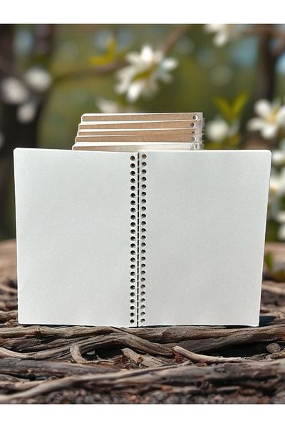 ORCOPY 140 Sheets 14.8X21 cm Size No Lines Notebook 70 Sheets (140. Af)