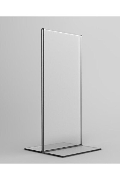 Genel Markalar 7,5x10,5 Cm A7 T-tipi Dikey Şeffaf Pleksi Föylük Menü Broşür Etiket Fotoğraflık Albümlük