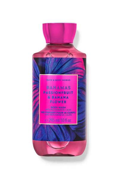 Bath & Body Works غسول الجسم برائحة فاكهة الباشن فروت وزهرة الموز من جزر البا...