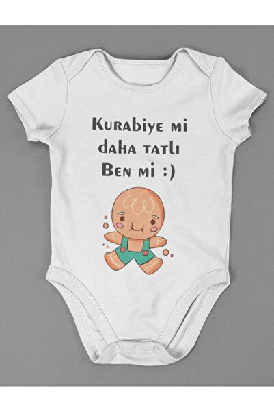 SEVBANO البسكويت أم أنا أكثر حلاوة! بدلة للجسم من القطن الناعم مكتوبة للجنسين