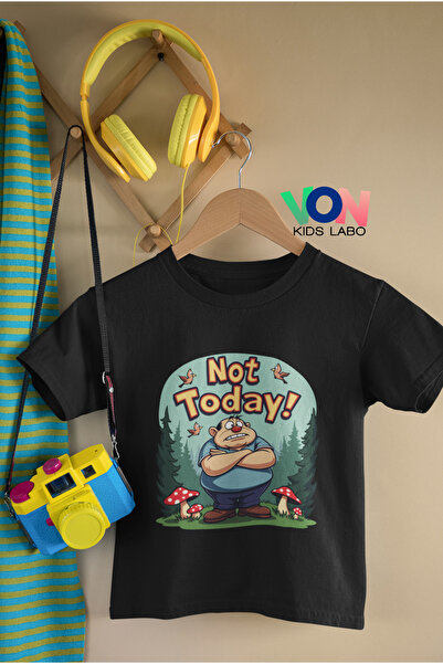 SVART WEAR DEČJA MAJICA SA ZABAVNIM TROMETOM "NE DANAS" P Pamuk U