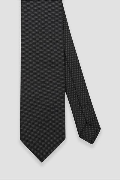 Abbate Gray Textured Tie
