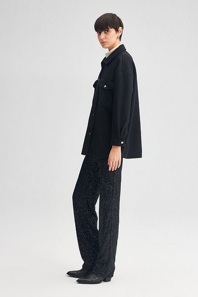Touché Privé THICK SHIRT WITH STRAP DETAIL