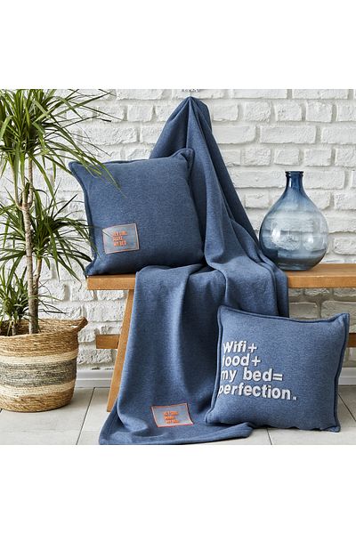 Karaca Home Softy Comfort TV Blanket Indigo 130x170cm