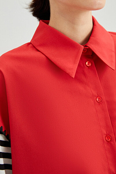 Touché Privé HÍMZÉS RÉSZLETES POPLIN ING