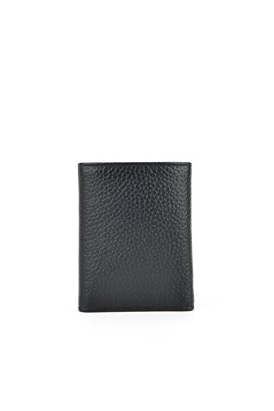 Ziya Чоловічий гаманець з натуральної шкіри, чорний 1519841ZD05