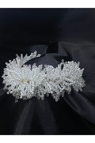 ERYA aksesuar Coroană de mireasă pentru ziua specială de nuntă, realizată man...