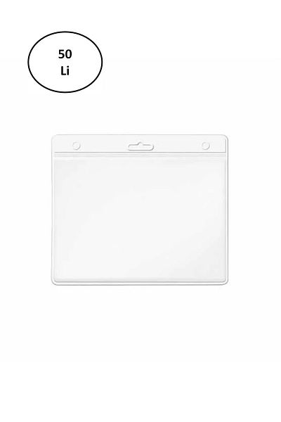 Skygo Mas 3510 54X86 50-Piece Clear Horizontal Plastic Card Bag - Lal4351-5825