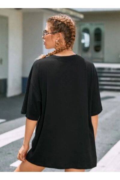 Mythologie California Street Rods-black, Printed, Crew Neck, Oversize, Short Sleeve, Boyfriend, Loose