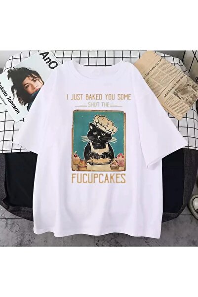 Mythologie Fucupcakes majica - bela, sa printom, okrugli izrez, kratki rukavi...