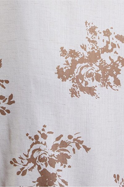 Alvina 44538ModelLinen Effect Trousers Set