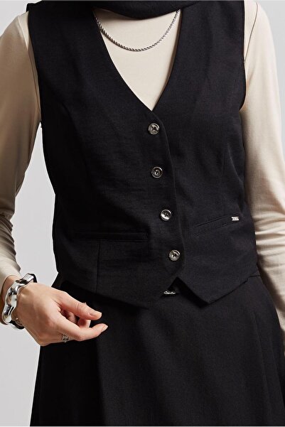 Alvina Vest Skirt Suit 44805