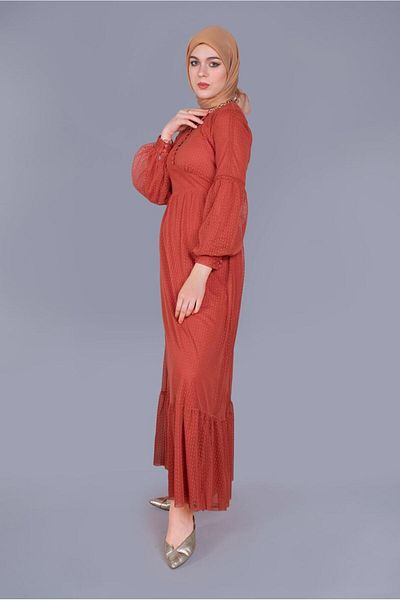 Alvina ΦΟΡΕΜΑ ΤΟΥΛΙ ΜΕ ΚΟΥΜΠΙ ΚΟΡΥΦΑΣ 41405