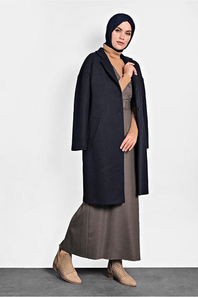 Alvina Classic Coat 90005 - Κομψό και άνετο σχέδιο