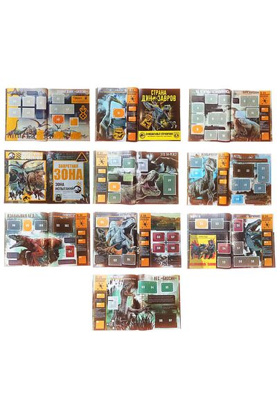 Panini Panini Active Sticker Album Jurassic World Sticker with Gift