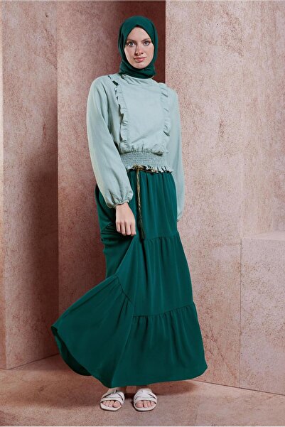 Alvina 60432 Model Skirt - Lace up Detail