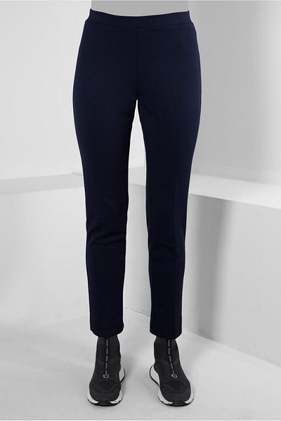 Alvina Elastic Waist Skinny Leg Trousers 70469