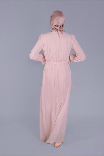 Alvina ΦΟΡΕΜΑ ΕΛΑΣΤΙΚΟ ΜΕ ΧΑΝΤΡΕΣ ΚΕΝΤΗΜΕΝΕΣ ΜΑΝΙΚΕΤΕΣ 40800