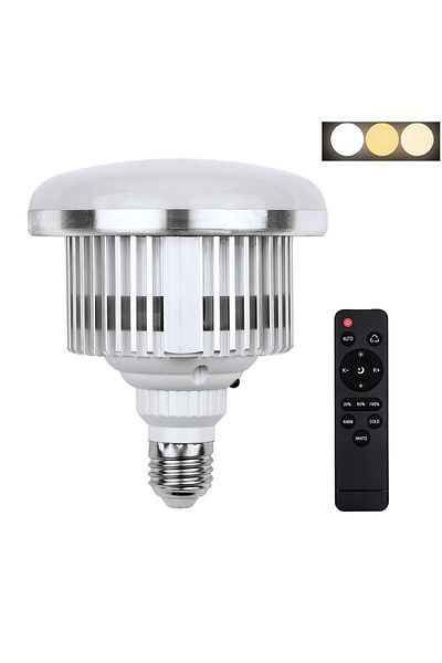 glanfen مصباح LED للتصوير الفوتوغرافي بقوة 105 واط مع جهاز تحكم عن بعد، ودرجة حرارة لون قابلة للتعديل من 3000 كلفن إلى 5500 كلفن