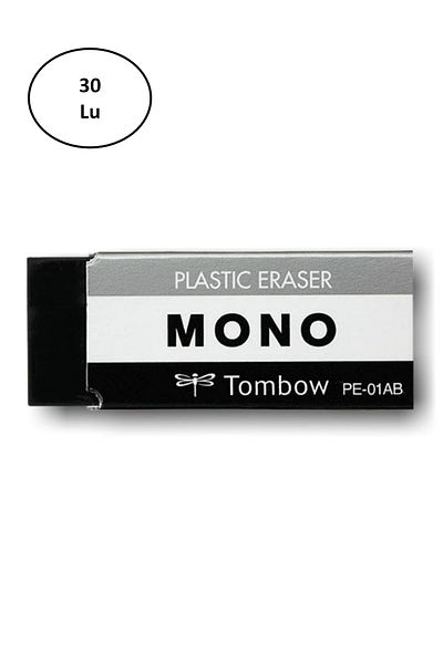 Tombow Mono Eraser 23X11X55Mm Black 30Pcs - Ktj3619-2467